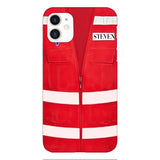 PERSONALIZED PARAMEDIC UNIFORM PHONECASE MTTQ2610
