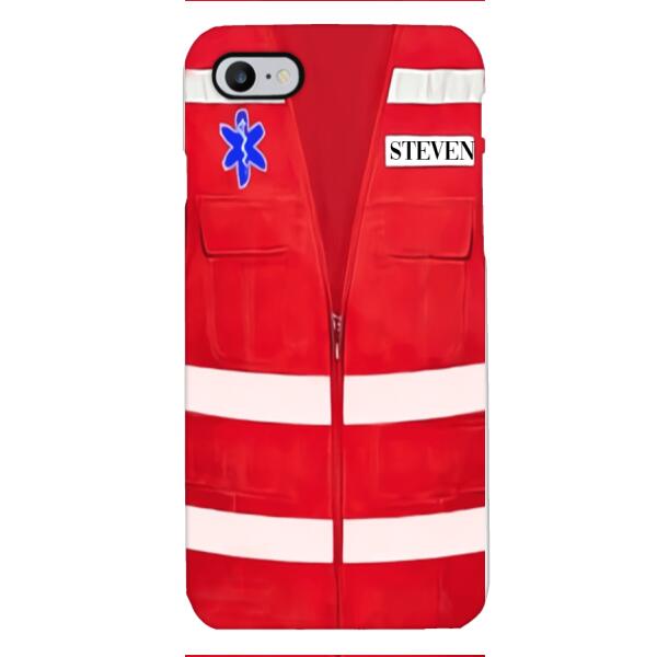 PERSONALIZED PARAMEDIC UNIFORM PHONECASE MTTQ2610