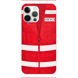 PERSONALIZED PARAMEDIC UNIFORM PHONECASE MTTQ2610