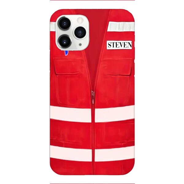 PERSONALIZED PARAMEDIC UNIFORM PHONECASE MTTQ2610