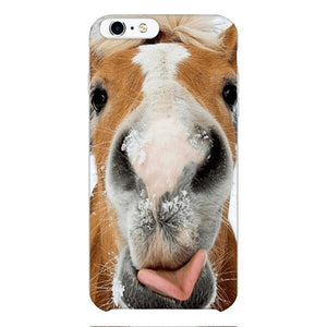 PERSONALIZED FUNNY HORSE PHONECASE QTVQ0111