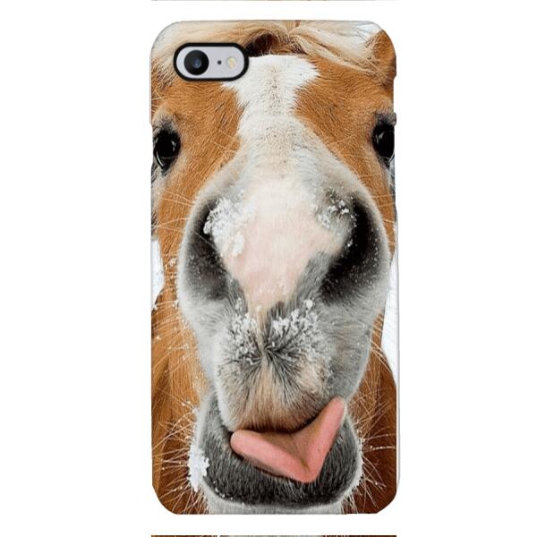 PERSONALIZED FUNNY HORSE PHONECASE QTVQ0111