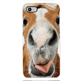 PERSONALIZED FUNNY HORSE PHONECASE QTVQ0111