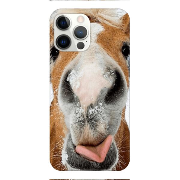 PERSONALIZED FUNNY HORSE PHONECASE QTVQ0111