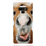 PERSONALIZED FUNNY HORSE PHONECASE QTVQ0111