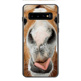 PERSONALIZED FUNNY HORSE PHONECASE QTVQ0111