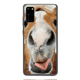 PERSONALIZED FUNNY HORSE PHONECASE QTVQ0111