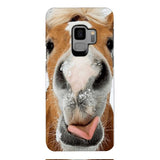 PERSONALIZED FUNNY HORSE PHONECASE QTVQ0111