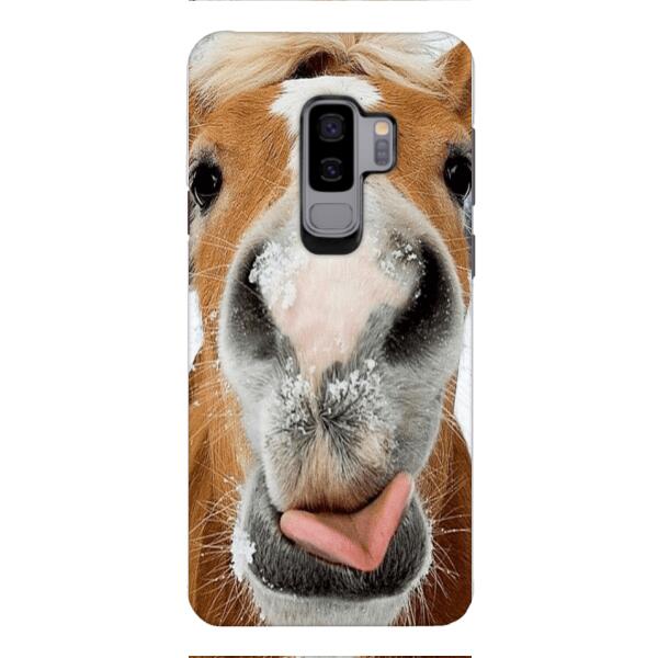 PERSONALIZED FUNNY HORSE PHONECASE QTVQ0111