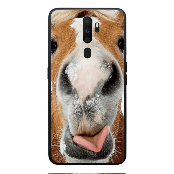 PERSONALIZED FUNNY HORSE PHONECASE QTVQ0111