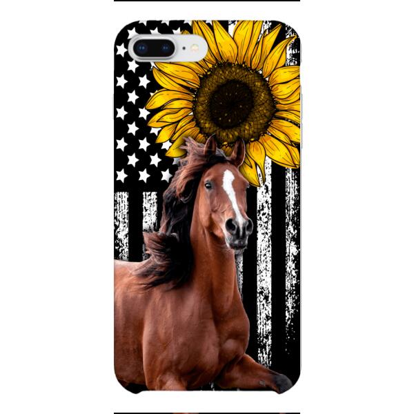 DH Personalized HORSE Phone Case DEC-HQ08