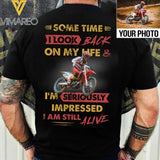 Personalized Photo Biker Tshirt Printed 22JAN-HC19