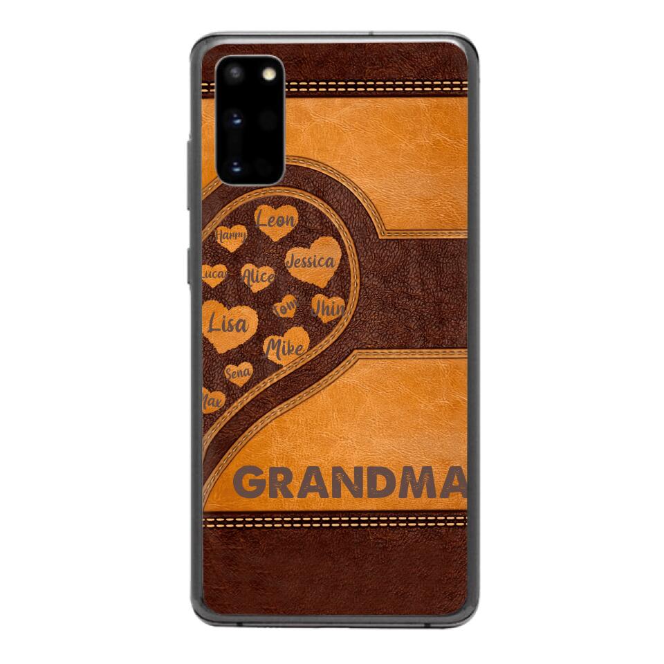 Personalized Grandma Nickname Phone Case Printed 22FEB-LN21