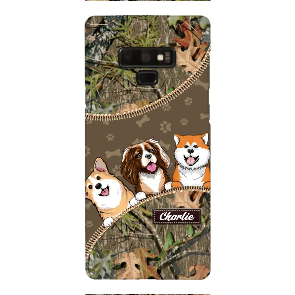 Personalized Dog Phone Case Printed 22FEB-HC21