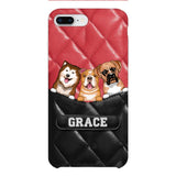 Personalized Dog Lover Phone Case Printed 22MAR-DT02