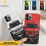 Personalized Jeep Phone Case Printed 22MAR-DT02