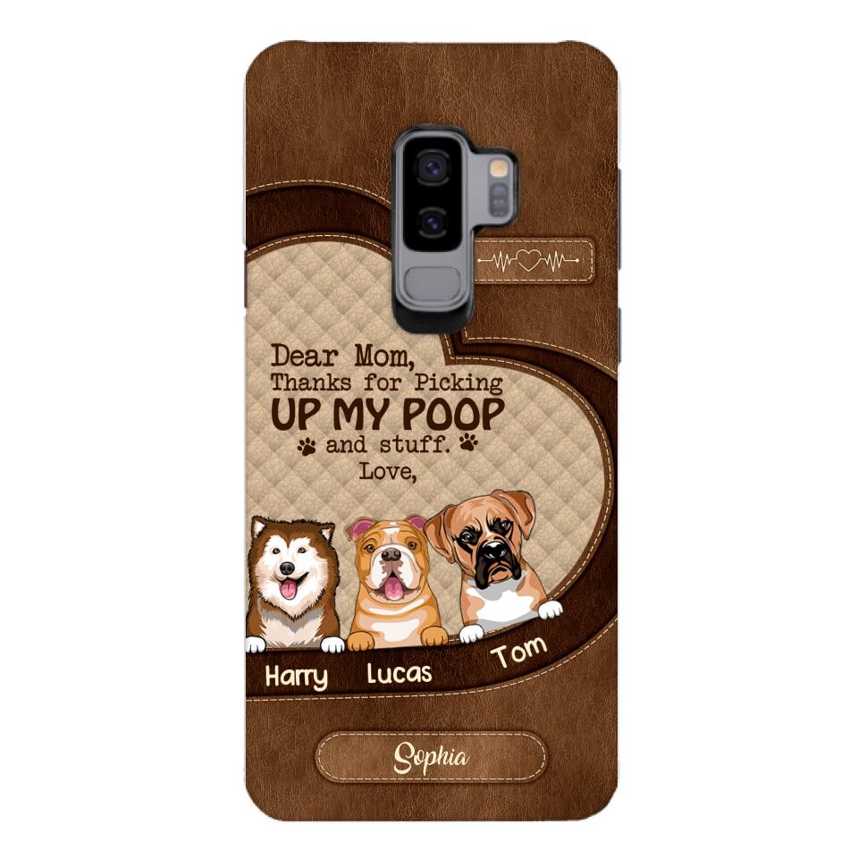 Personalized Dog Mom Lover Phone Case Printed 22MAR-DT03