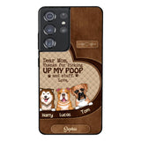 Personalized Dog Mom Lover Phone Case Printed 22MAR-DT03