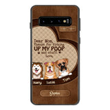 Personalized Dog Mom Lover Phone Case Printed 22MAR-DT03