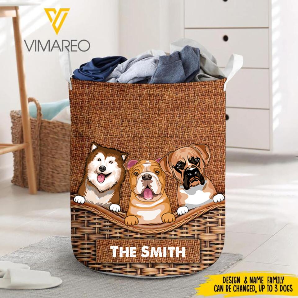 Personalized Dog Baskets Printed 22MAR-MQ03