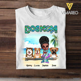 Personalized Dog Mom Mermaid Tshirt Printed 22MAR-HC04