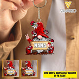 PERSONALIZED GRAND KID NAME BUGS KEYCHAIN QTMQ0403