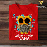 Personalized Grandma's Kid Tshirt Printed 22MAR-MQ07