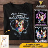 PERSONALIZED CORGI DOG TSHIRT QTDT0803