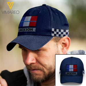 PERSONALIZED FRENCH POLICE PEAKED CAP QTTN0803
