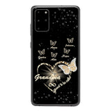 PERSONALIZED BLESSED TO BE CALLED GRANDMA KID NAME PHONECASE VHHC1403
