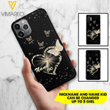 PERSONALIZED BLESSED TO BE CALLED GRANDMA KID NAME PHONECASE VHHC1403