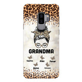 PERSONALIZED GRANDMA KID NAME PHONECASE VHVQ1403