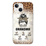 PERSONALIZED GRANDMA KID NAME PHONECASE VHVQ1403