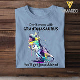 PERSONALIZED Nickname Grandmasaurus TSHIRT QTHC1503