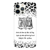 Personalized Blessed To Be Called Grandma Kid Name Phonecase DMVQ1503