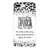 Personalized Blessed To Be Called Grandma Kid Name Phonecase DMVQ1503