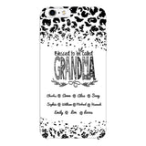 Personalized Blessed To Be Called Grandma Kid Name Phonecase DMVQ1503