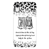 Personalized Blessed To Be Called Grandma Kid Name Phonecase DMVQ1503