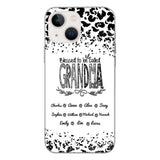 Personalized Blessed To Be Called Grandma Kid Name Phonecase DMVQ1503