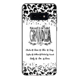 Personalized Blessed To Be Called Grandma Kid Name Phonecase DMVQ1503