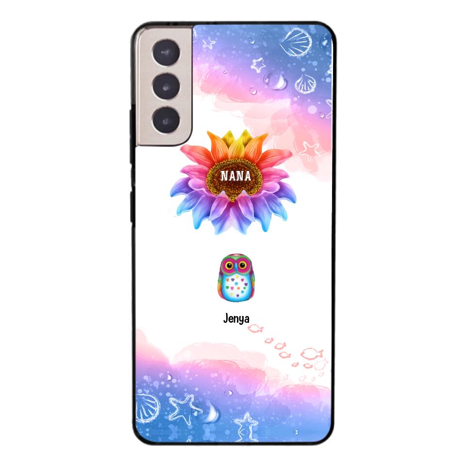 PERSONALIZED BLESSED TO BE CALLED NANA KID NAME PHONECASE V3Q