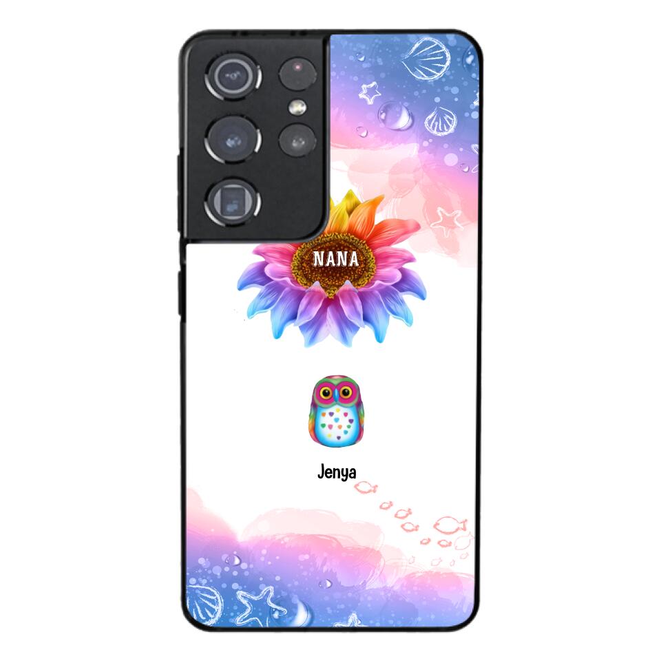 PERSONALIZED BLESSED TO BE CALLED NANA KID NAME PHONECASE V3Q