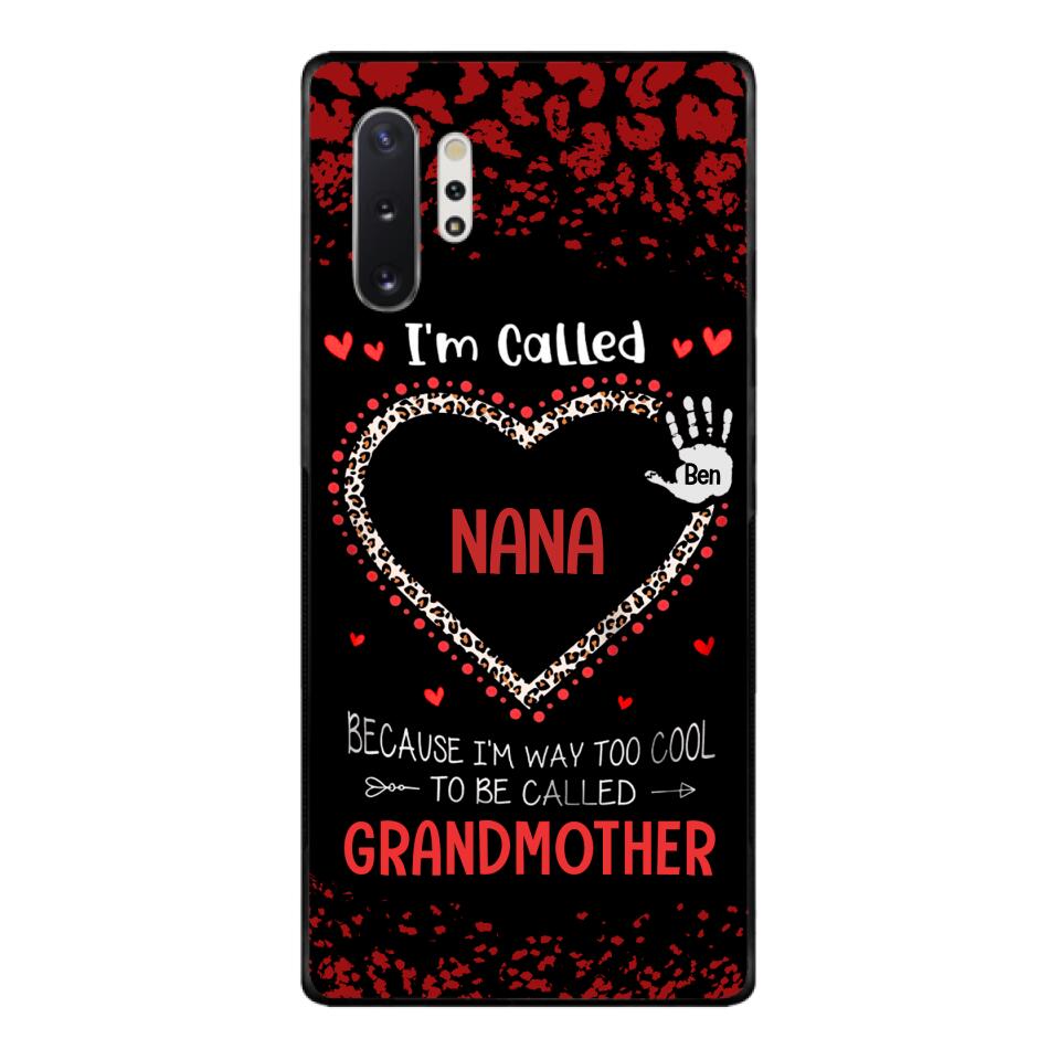 I'm called be nana Phonecase T3Q