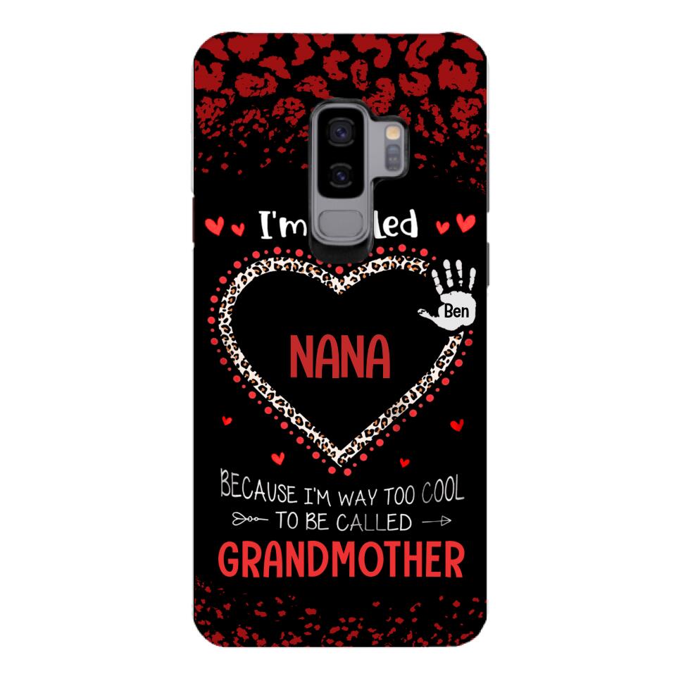 I'm called be nana Phonecase T3Q