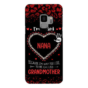 I'm called be nana Phonecase T3Q