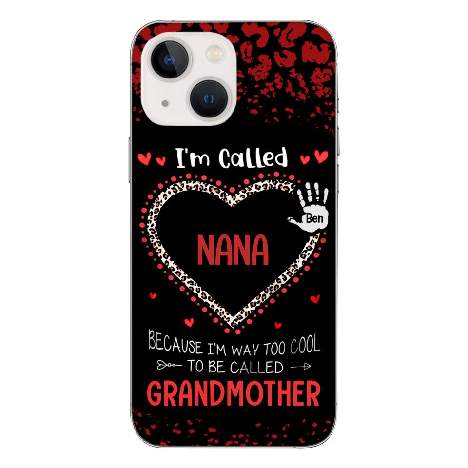 I'm called be nana Phonecase T3Q