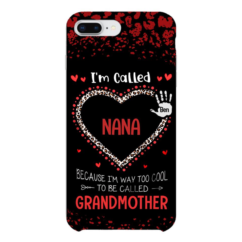 I'm called be nana Phonecase T3Q