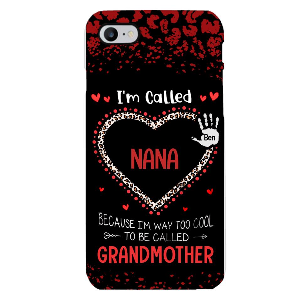 I'm called be nana Phonecase T3Q