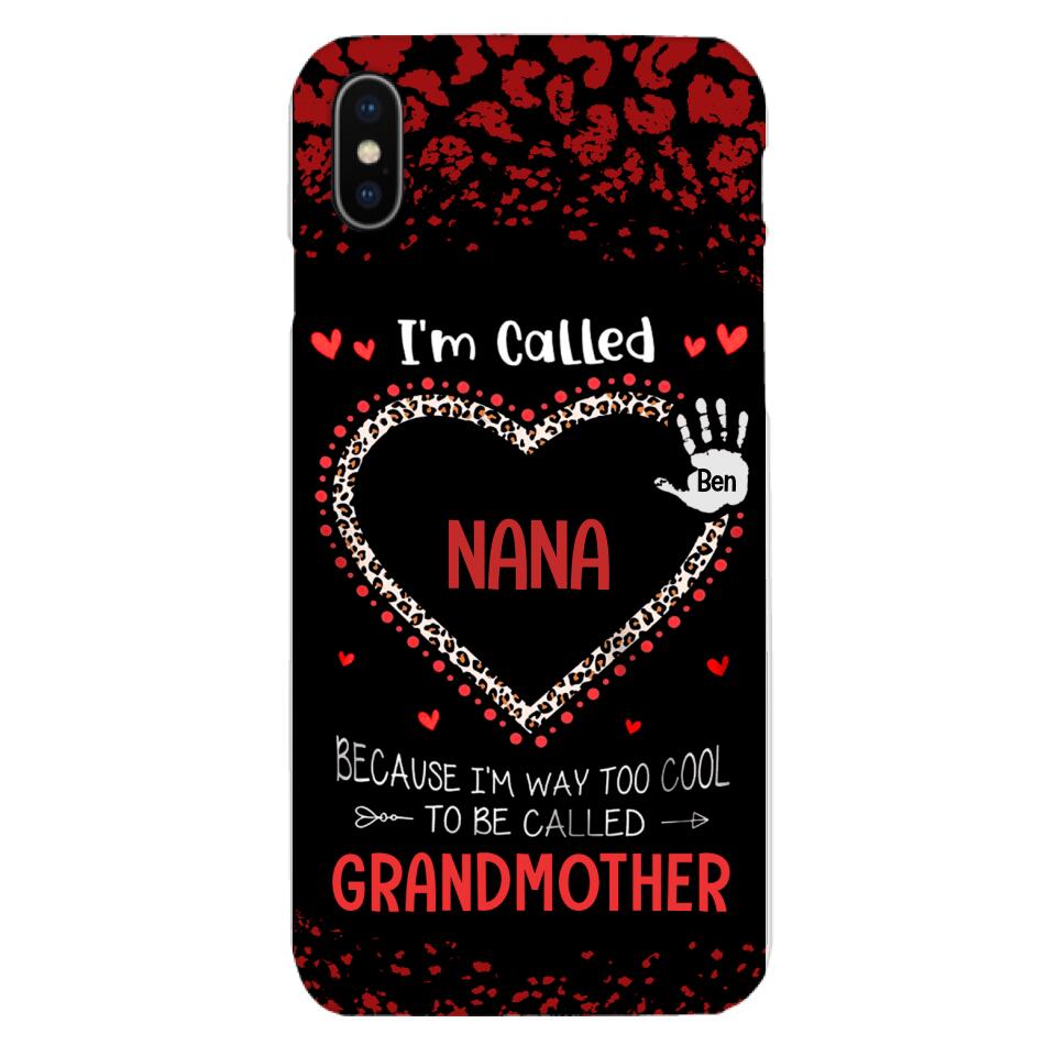 I'm called be nana Phonecase T3Q