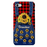 Personalized Grandma Kid Phone Case Printed 22MAR-DT21